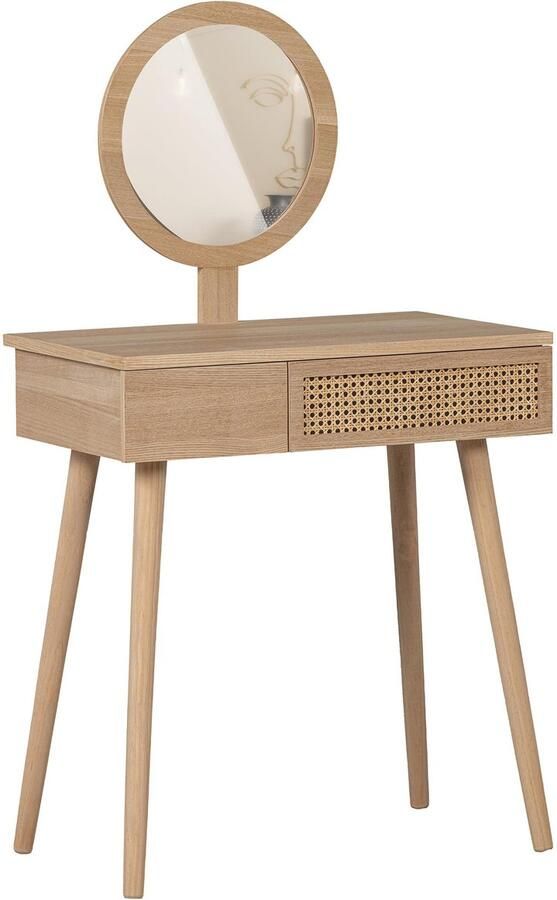 WOOOD Make-uptafel SOOF inclusief spiegel h 125 cm x b 70 cm - Foto 12