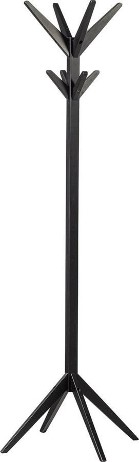 WOOOD Studio Staande Kapstok Berken Zwart 178x45x45