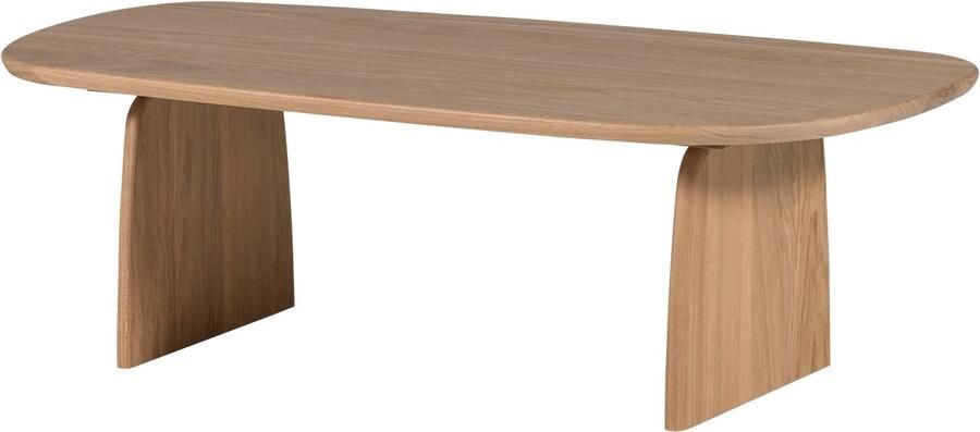 WOOOD Tablo Salontafel 110 cm Eiken Transparant 35x110x59