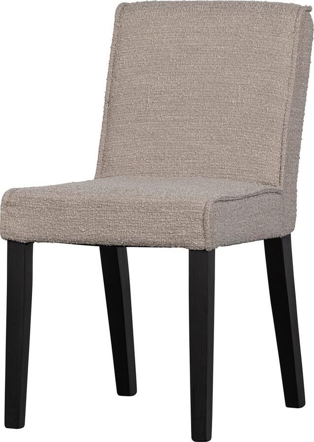 WOOOD TESSEL EETKAMERSTOEL BOUCLE ZAND