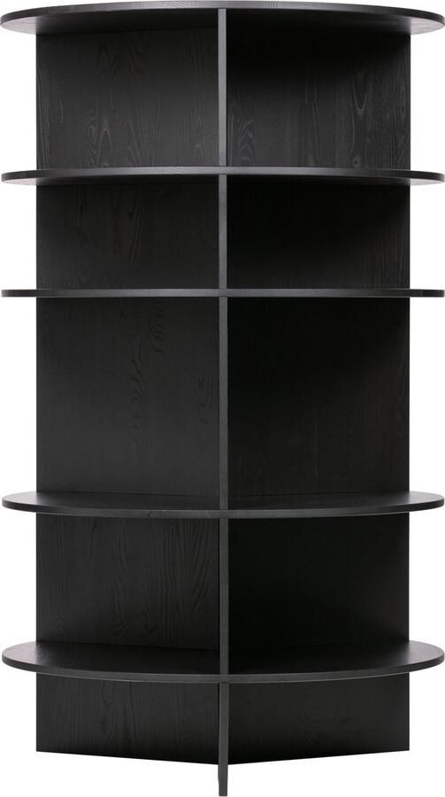 WOOOD Exclusive Trian Tower Rond Essen Zwart 168x100x100