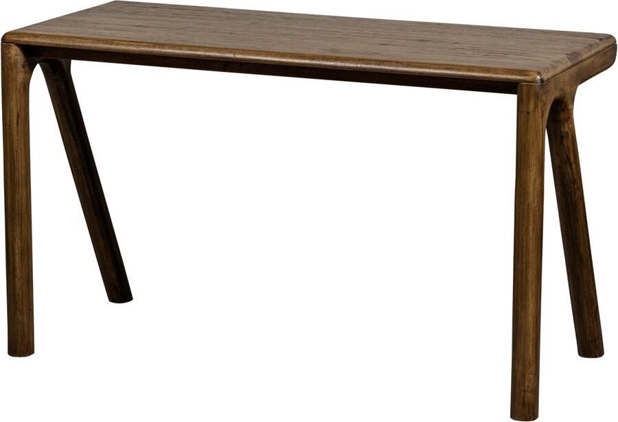 WOOOD Tug Bureau Opvallend Potendesign Mangohout Walnoot Bruin 78x130x60 cm