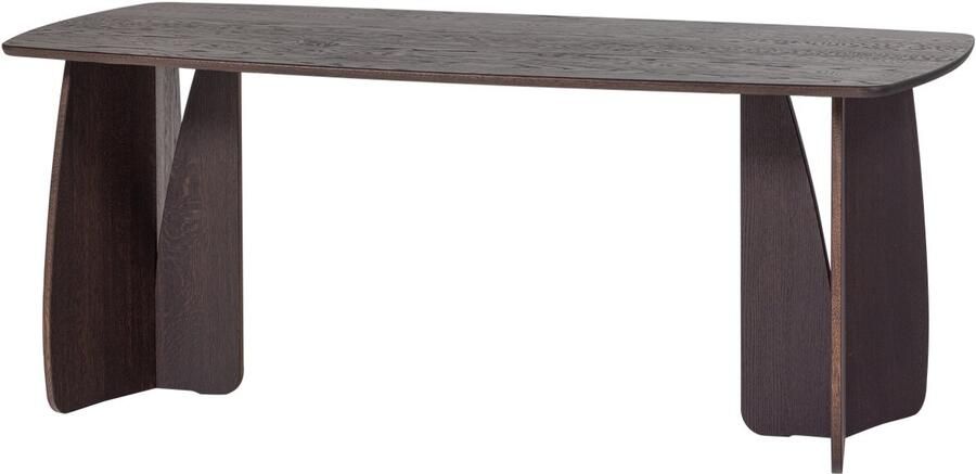 WOOOD Veere Eettafel Massief Eikenhout Mystic Brown 180 x 100 - Foto 3