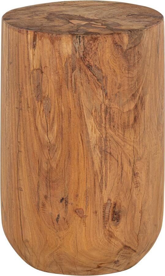 WOOOD Viri Bijzettafel Hout Naturel 40x35x35 - Foto 4