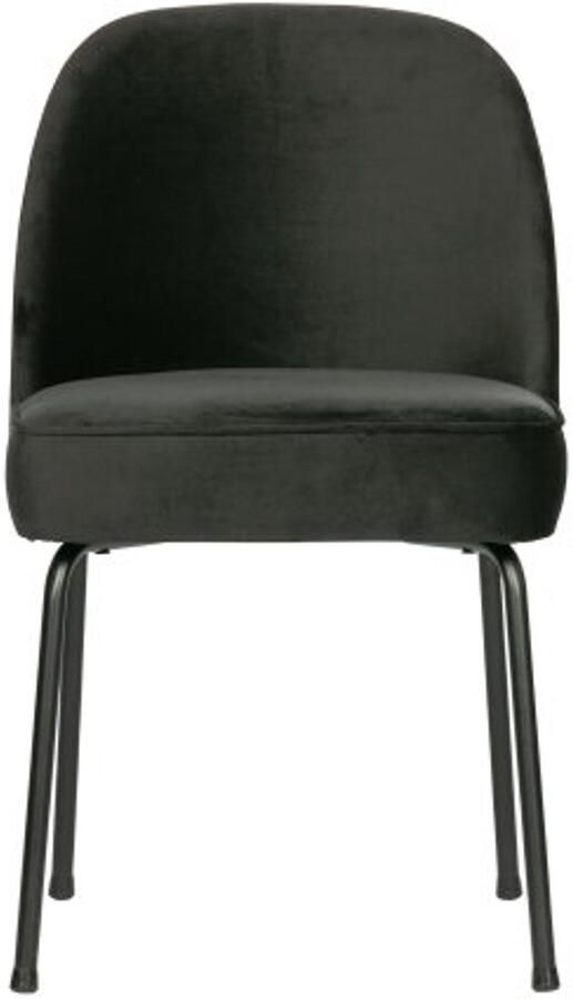 WOOOD Eetkamerstoel Stockholm Gestoffeerde stoel 4-poots metalen frame breedte 50 cm (set 2 stuks) - Foto 8