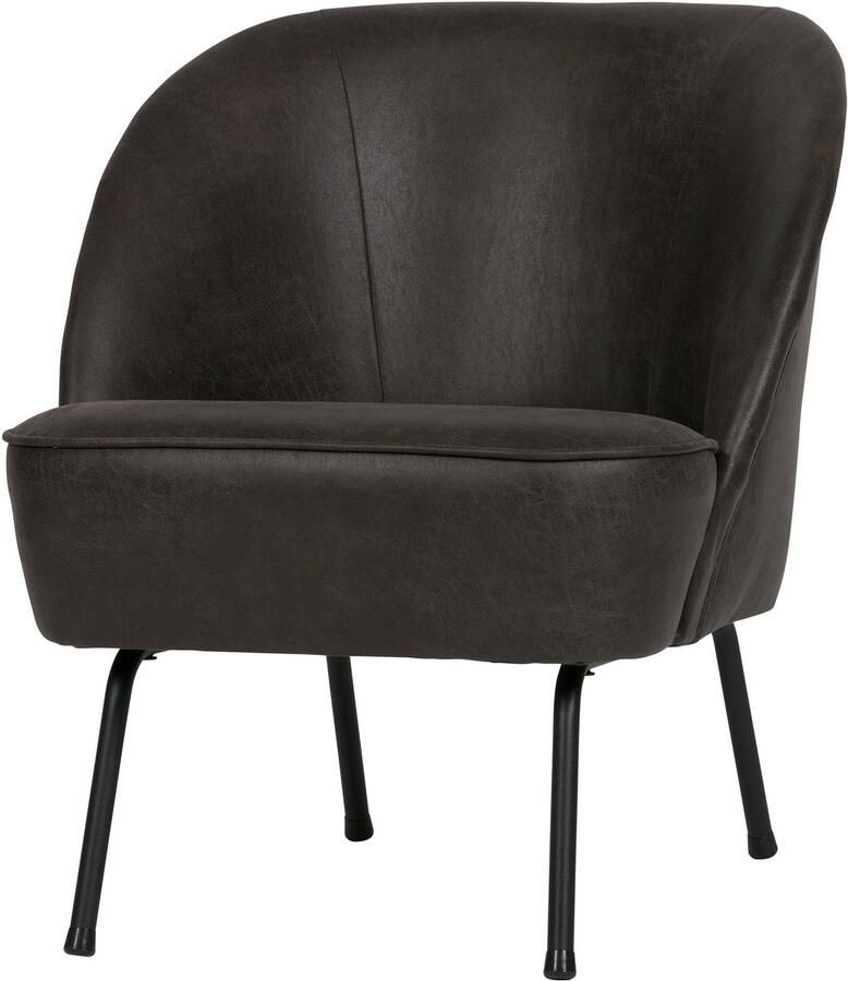 BePureHome Vogue Fauteuil Recycle Leer Zwart 69x57x70 - Foto 2