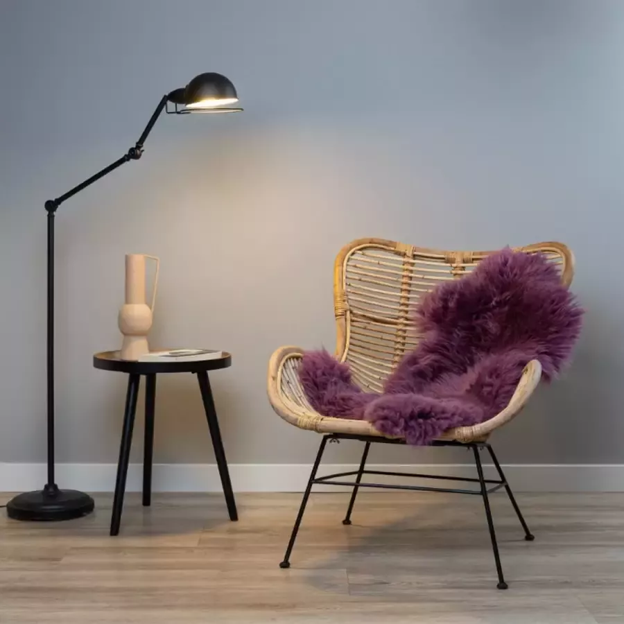 WOOOL Schapenvacht Australisch Paars L (105x60cm) 100% Echt Vloerkleed ECO+