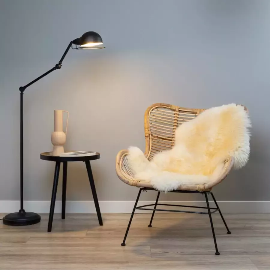 WOOOL Schapenvacht Classic Urban Wit L (105x60cm) 100% Echt Vloerkleed ECO+