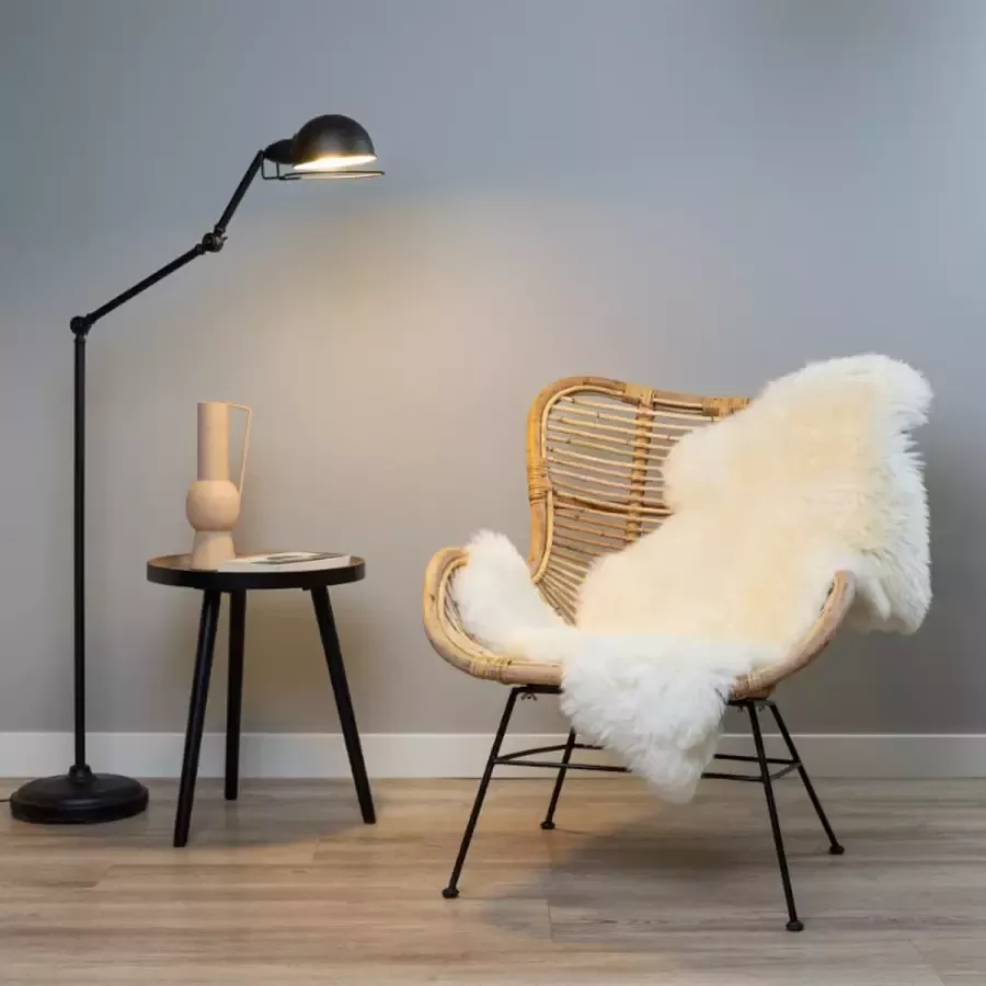 WOOOL Classic Schapenvacht Wit L (105x60cm) 100% Natuurlijk & Echt Vloerkleed ECO+ - Foto 1