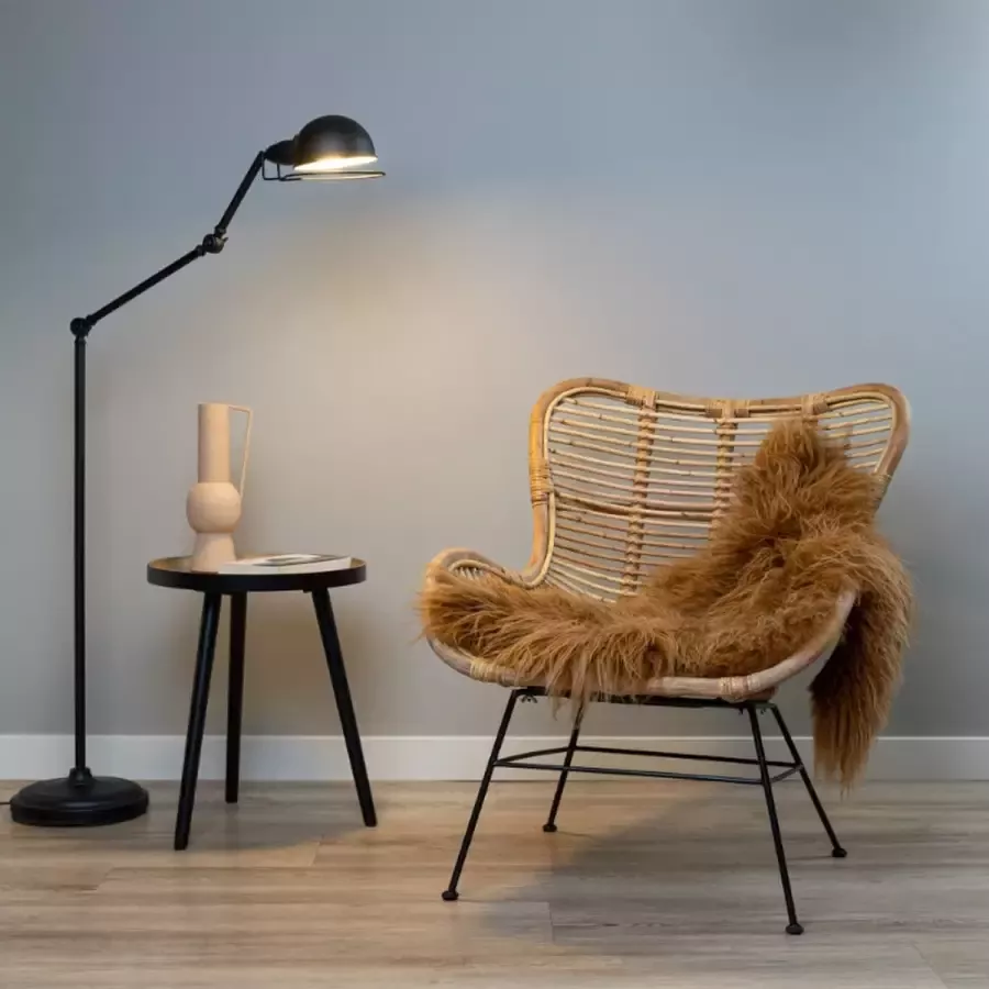 WOOOL IJslandse Schapenvacht Rood Bruin CURLY L (105x60cm) 100% Natuurlijk & Echt Vloerkleed ECO+ - Foto 2