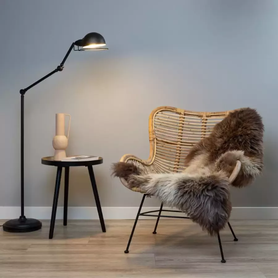 WOOOL Schapenvacht Premium Dark Melange M (100x55cm) 100% Echt Vloerkleed ECO+ - Foto 1