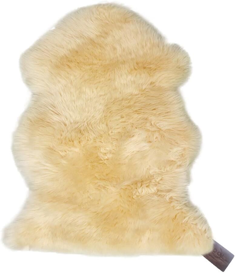 WOOOL Medicinale Schapenvacht Longwool 100% Anti-Decubitus en Doorliggen XL (115x65cm) Veilig Zacht & Comfortabel Vloerkleed ECO+