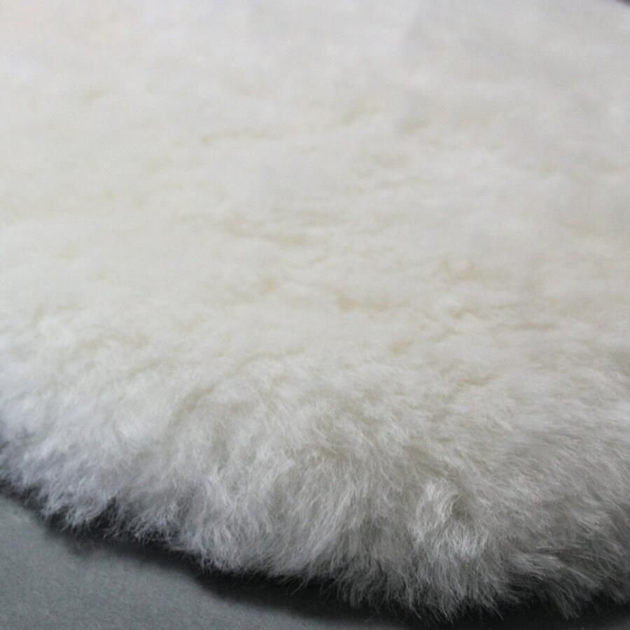 WOOOL Medicinale Schapenvacht Wit 100% Anti-Decubitus en Doorliggen M (100x55cm) Veilig Zacht & Comfortabel Vloerkleed ECO+