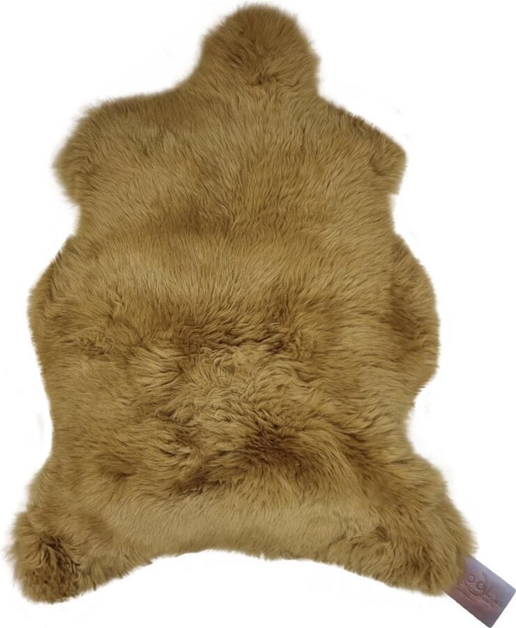 WOOOL Australisch Schapenvacht Karamel XL (115x65cm) 100% Natuurlijk & Echt Vloerkleed ECO+