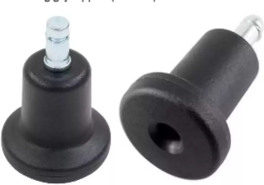 Workliving 5x Bureaustoel Glijdoppen 35mm Laag