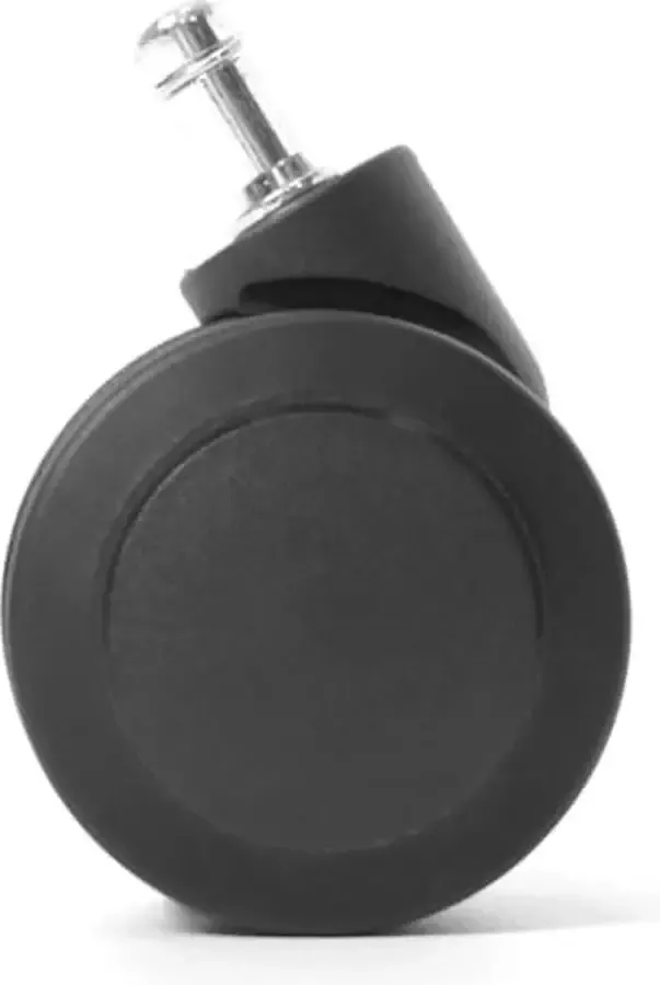 Workliving 5x Bureaustoelwielen 11mm 60mm Alle vloeren Onbelast geremd