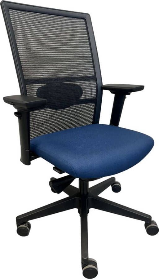 Workliving GISPEN Omnis Special Donkerblauw Bureaustoel (N)EN 1335 Zwart