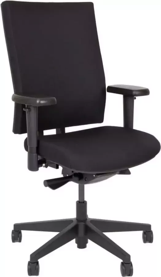Workliving NPR1813 Zuidas Comfort Black Edition Bureaustoel Ergonomisch Design ARBO