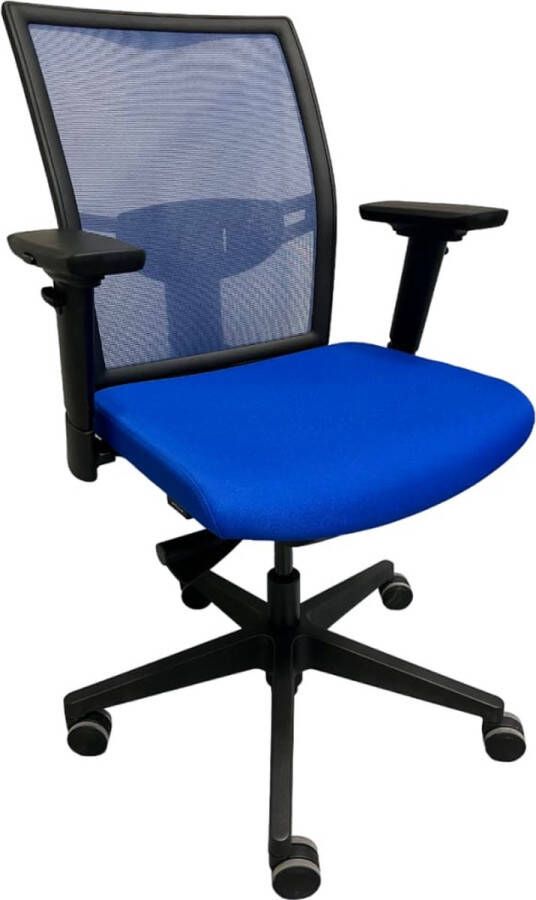 Workliving Projectas V1 Special Mesh Blauw Bureaustoel Ergonomisch Design (N)EN 1335
