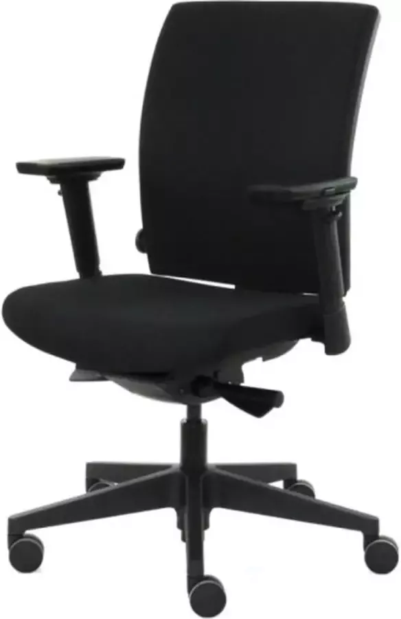 Workliving Projectas V2 Comfort Black Edition Bureaustoel Ergonomisch Design (N)EN 1335