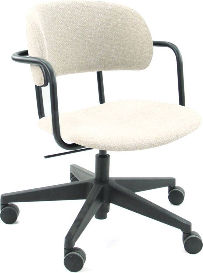 Workliving Puur Design Bureaustoel Society Boucle Shitake