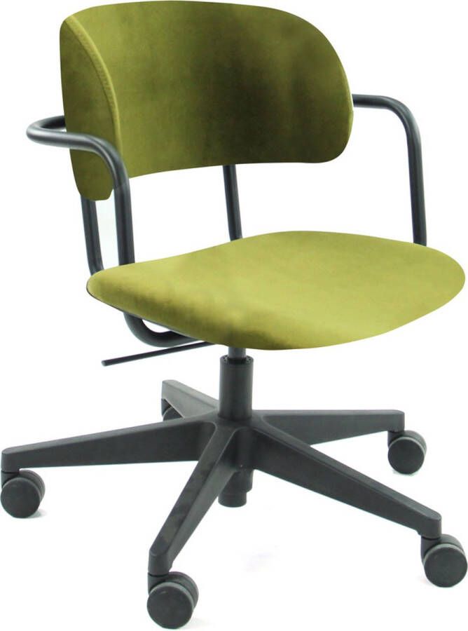 Workliving Puur Design Bureaustoel Velvet Earth Army