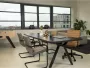 Workliving Thuishaven Bureaustoel Vegan Leer Grijs - Thumbnail 2