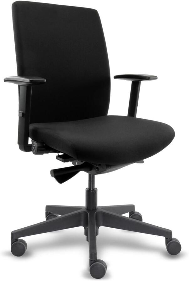 Workliving Jaarbeurs Comfort Home Zwart Bureaustoel Ergonomisch Design (N)EN 1335