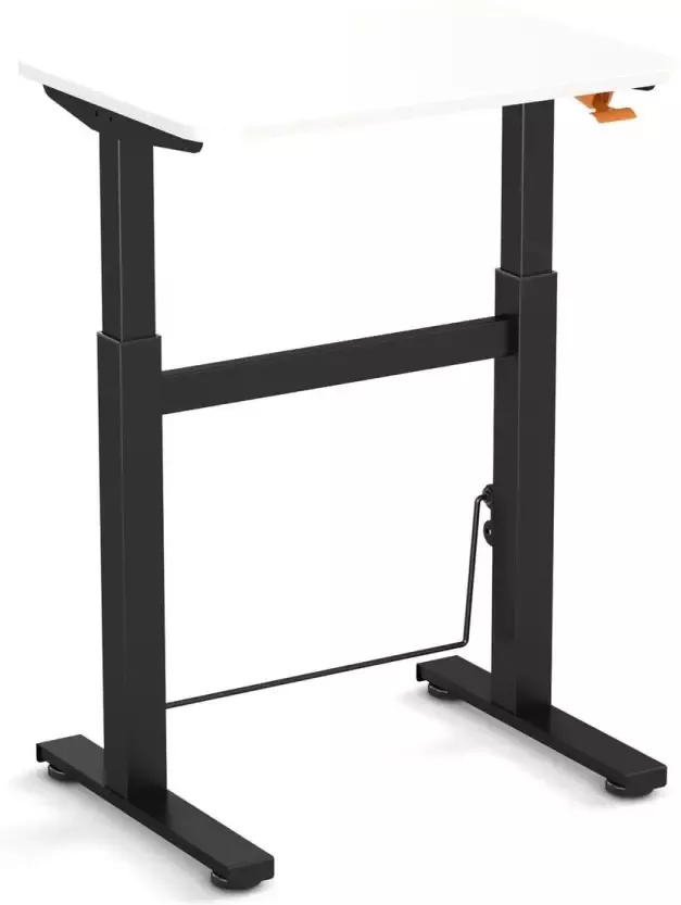 Worktrainer Klein zit-sta bureau BouncyDesk Gasveer 50x70 cm