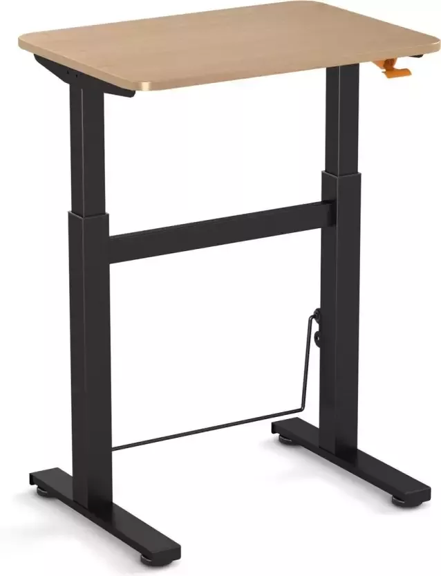 Worktrainer Klein zit-sta bureau BouncyDesk Gasveer 70x70 cm