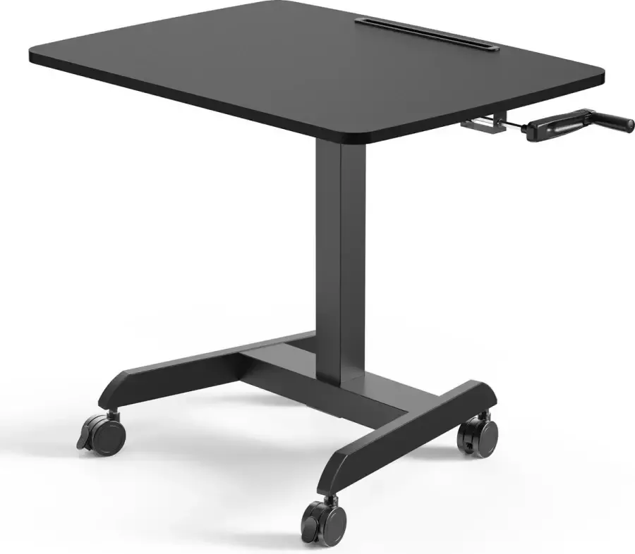 Worktrainer Klein zit-sta bureau MiniDesk Stabureau Handmatig Zwart