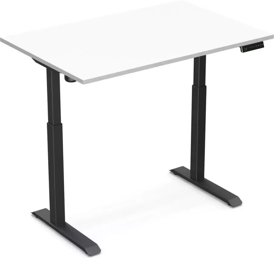 Worktrainer Klein zit sta bureau StudyDesk Elektrisch Memory display 100x80 cm