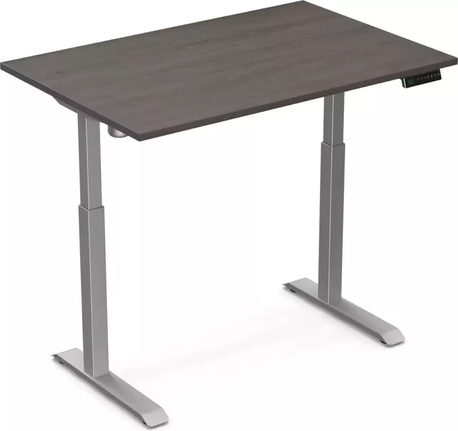 Worktrainer Klein zit sta bureau StudyDesk Elektrisch Memory display 100x80 cm