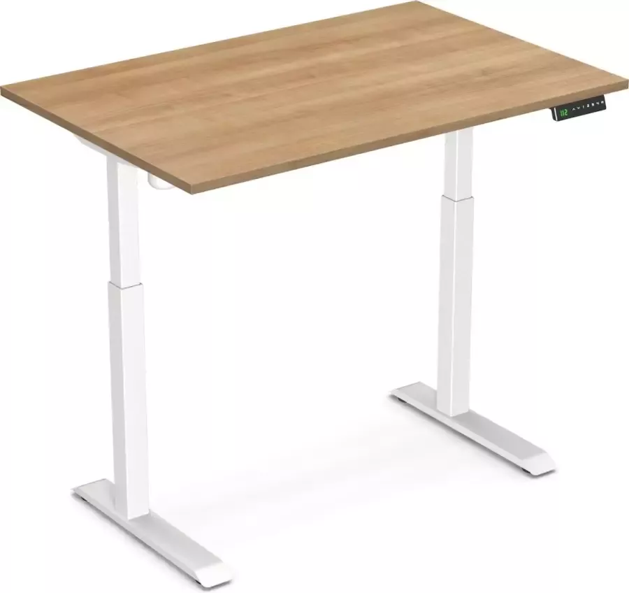 Worktrainer Klein zit sta bureau StudyDesk Elektrisch Memory display 100x80 cm