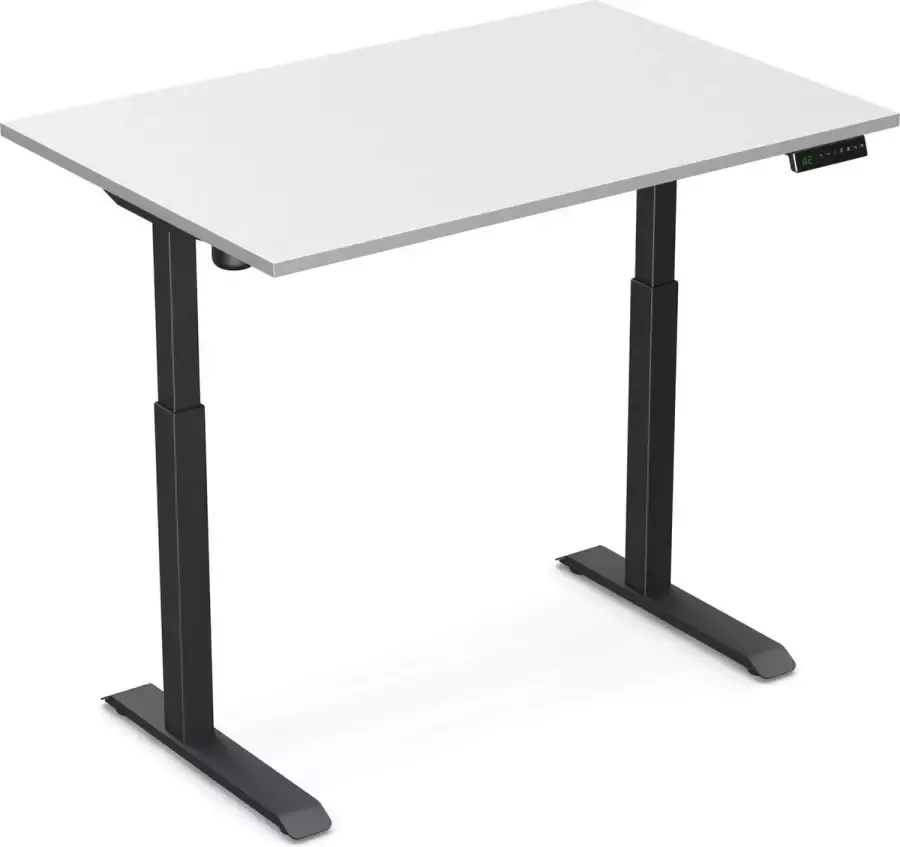 Worktrainer Klein zit sta bureau StudyDesk Elektrisch Memory display 100x80 cm