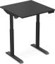 Worktrainer Klein zit sta bureau StudyDesk Elektrisch Memory display 80x80 cm - Thumbnail 2