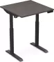 Worktrainer Klein zit sta bureau StudyDesk Elektrisch Memory display 80x80 cm - Thumbnail 4