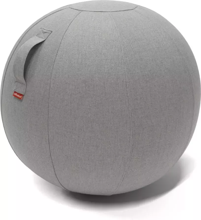 Worktrainer Zitbal Office Ball Smokey Grey Ø 70-75 cm