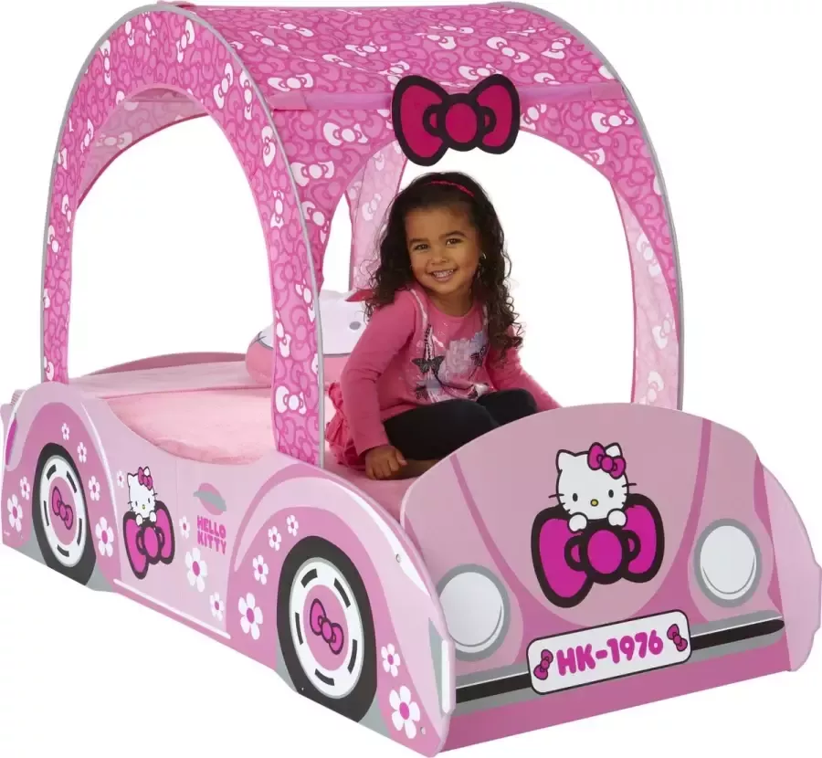 Worlds Apart Hello Kitty Feature Toddler Bed