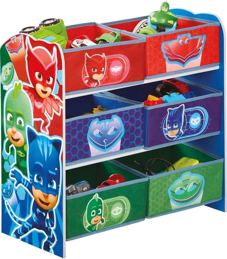 Worlds Apart Opbergkast 6 vakken PJ Masks 64x30x60 cm