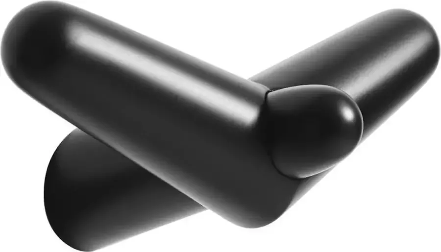 WOUD Tail Wing Haken zwart M