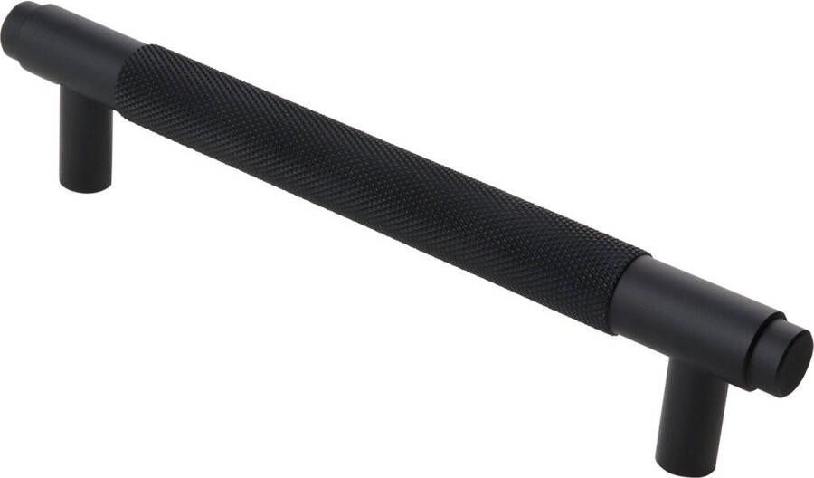 Wovar Lavuzo Handgreep Ribbel Zwart 160 mm Boorafstand 128 mm Per Stuk