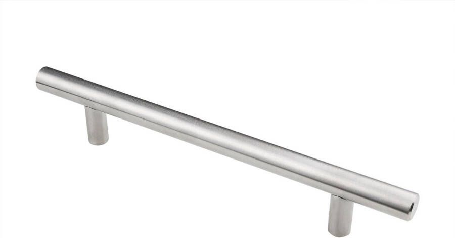 Wovar Lavuzo Staafgreep RVS Boorafstand 128 mm Per Stuk Handgreep Keukengreep