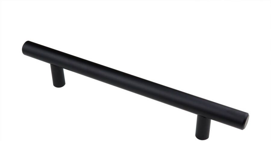 Wovar Lavuzo Staafgreep Zwart Boorafstand 128 mm Per Stuk Handgreep Keukengreep