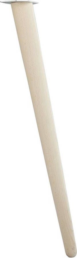 Wovar Tafelpoot Hout Beuken 72 cm Per Stuk