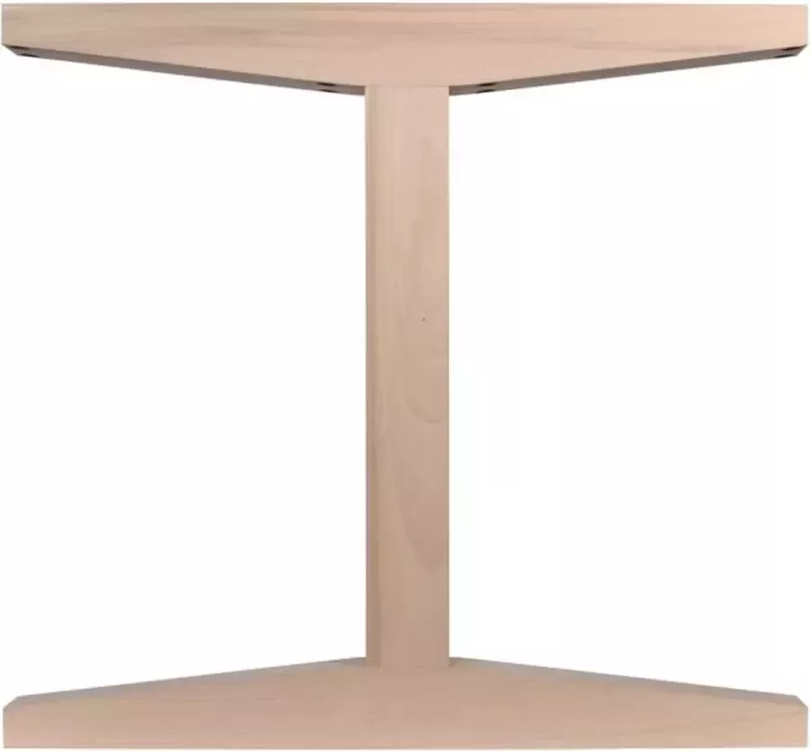 Wovar Tafelpoot Hout Beuken I|vorm 72 cm Per Set