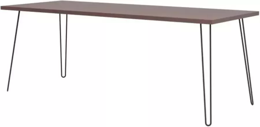 Wovar Tafelpoot Zwart Staal Industrieel 72 cm Per Stuk