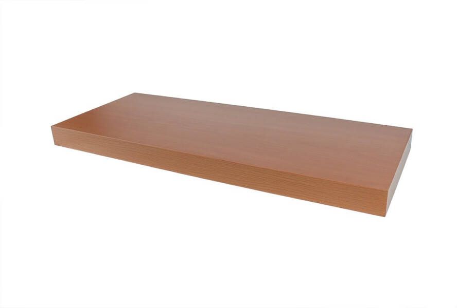 Wovar Zwevende Wandplank 60 x 24 cm Teak Per Stuk