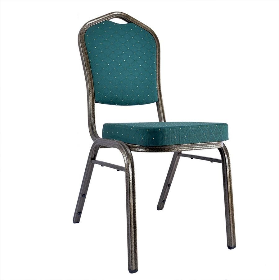 Wow Stackchairs Set van 10 stuks Stapelstoelen voor Horeca Stapelbare Horecastoelen – Comfortabel & Ruimtebesparend – In 8 Kleuren Beschikbaar Groen A46