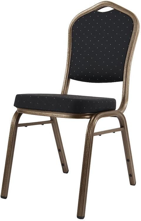 Wow Stackchairs Set van 4 stuks Stapelstoelen voor Horeca Stapelbare Horecastoelen – Comfortabel & Ruimtebesparend – In 8 Kleuren Beschikbaar Zwart A46